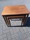 Ensemble De Tables Gigognes Vintage G Plan En Teck Du Milieu Du Si&egrave;cle, Ann&eacute;es 1970