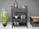 Étagère De Cabinet En Métal Rustique Au Style Industriel Vintage
