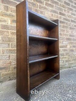 Étagère murale en bois de qualité rétro de l'époque de guerre vintage