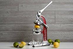 Extracteur de jus à froid fait main en aluminium massif de grande taille