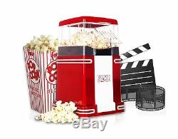 Fat-free Hot Air Popcorn Maker / Popcorn Popper Style De La Machine Retro 50
