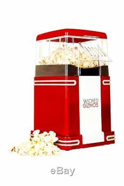 Fat-free Hot Air Popcorn Maker / Popcorn Popper Style De La Machine Retro 50