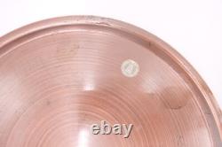 Fonds de cuisine rétro en cuivre Vintage Wagner Allemagne de l'Ouest avec recette de pot à fondue