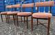 G Plan Fresco 4 Chaises Par Vb Wilkins Années 1970 Vintage Rétro Mi-siècle Livraison