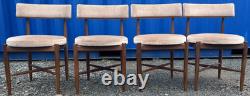 G Plan Fresco 4 chaises par VB Wilkins années 1970 vintage rétro milieu de siècle livraison