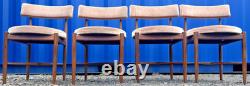 G Plan Fresco 4 chaises par VB Wilkins années 1970 vintage rétro milieu de siècle livraison