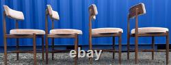 G Plan Fresco 4 chaises par VB Wilkins années 1970 vintage rétro milieu de siècle livraison