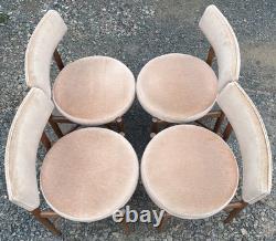 G Plan Fresco 4 chaises par VB Wilkins années 1970 vintage rétro milieu de siècle livraison