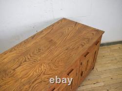 Grand Buffet de Laboratoire de Science Vintage en Teck pour Cuisine