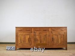 Grand Buffet de Laboratoire de Science Vintage en Teck pour Cuisine