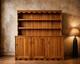 Grand Grand Buffet De Ferme En Pin Vintage Gallois Pour Cuisine Et Exposition