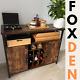 Grand Meuble à Boisson Buffet Placard Buffet Rangement Cuisine Porte-bouteilles De Vin