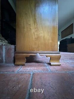 Grand vitrine en vitrine de magasin en porcelaine émaillée de style vintage du milieu du XXe siècle