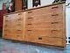Grande Banque D'art Scolaire Des Années 1960. Vintage/kitchen Island/retro