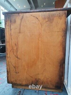 Grande Banque D'art Scolaire Des Années 1960. Vintage/kitchen Island/retro