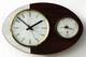 Horloge Murale Vintage 33cm Forme De Baromètre Ffr Formica Rétro Milieu Du Siècle Atomique