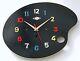 Horloge Murale Lora Vintage De 32cm, Style Formica Français Rétro De Milieu De Siècle Atomic