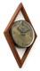 Horloge Murale Vintage Timemaster 42 Cm, Style R&eacute;tro En Bois Milieu De Si&egrave;cle, Cadeau Pour La Cuisine