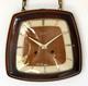 Horloge Murale Zentra Vintage 23cm, Rétro Allemand, Horloge à Corde Du Milieu Du Siècle, Cadeau.