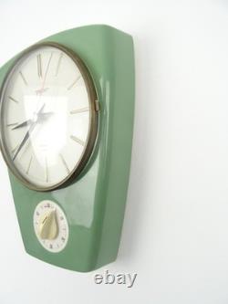 Horloge murale rétro PETER en céramique allemande (époque Junghans)