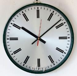Horloge murale vintage Braidwood MOD de 34 cm, horloge Smiths, rétro, style industriel du milieu du siècle