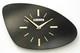 Horloge Murale Vintage Kiple De 30 Cm En Formica Fran&ccedil;ais R&eacute;tro Milieu De Si&egrave;cle Atomique En Bois