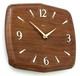 Horloge Murale Vintage Smiths 32 Cm En Bois, Style R&eacute;tro Du Milieu Du Si&egrave;cle, Pour Bureau Ou Cuisine