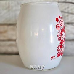 Jarre à biscuits de cirque Raggedy Ann & Andy vintage 1977 - Douce nostalgie de cuisine rétro