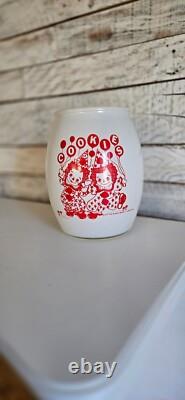Jarre à biscuits de cirque Raggedy Ann & Andy vintage 1977 - Douce nostalgie de cuisine rétro