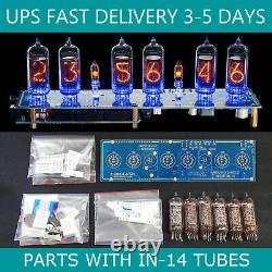 Kit De Bricolage In-14 Arduino Shield Ncs314 Horloge Nixie Avec Tubes Shipping 3-5 Jours