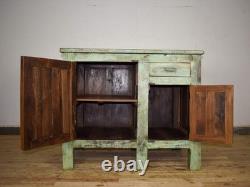 LIVRAISON GRATUITE ? Îlot de cuisine vintage peint, armoire, buffet cabinet
