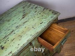 LIVRAISON GRATUITE ? Îlot de cuisine vintage peint, armoire, buffet cabinet