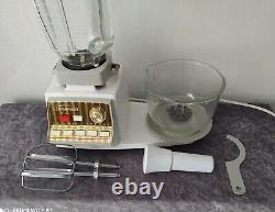 Le centre de cuisine vintage WRKING SUNBEAM Mixeur Alimentaire RETRO Blender Hachoir Prop de film