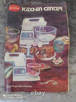 Le centre de cuisine vintage WRKING SUNBEAM Mixeur Alimentaire RETRO Blender Hachoir Prop de film