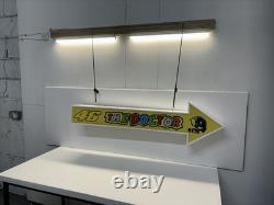 Le panneau rétro Docteur pour cave à vin, garage, chambre, bureau 125cm x 15cm