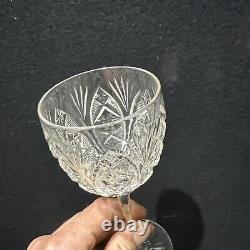 Lot de travail en cristal 36 pièces Rare Vintage/Antique