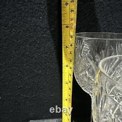 Lot de travail en cristal 36 pièces Rare Vintage/Antique