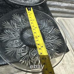 Lot de travail en cristal 36 pièces Rare Vintage/Antique