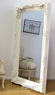 Louis X Grand Crème Miroir À Miroir Pleine Longueur - 2'11 X 5'9 (35x 69)
