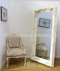 Louis X Grand Crème Miroir À Miroir Pleine Longueur - 2'11 X 5'9 (35x 69)