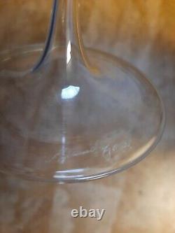 Lunettes en verre mouchoir coupes trophées Schmid Zwiesel signées années 90 soufflées à la bouche