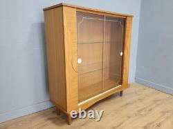 MID Century Glass Display Cabinet Gin Cocktail Boissons Cabinet 1950s 60s