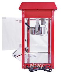 Machine à Popcorn Électrique Commerciale 8 OZ Popping Hot Pop Corn Catering