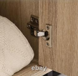 Meuble de rangement style industriel, buffet, console d’entrée pour couloir