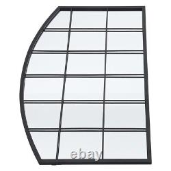 Miroir de style fenêtre 70 x 110 cm pour chambre de filles, miroir de couloir, décor maison
