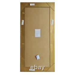 Miroir mural grand style vintage Cimiero Antique GOLD décoratif 91cm x 183cm