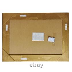 Miroir mural rectangulaire vintage grand Cimiero Antique GOLD décoratif 120cm x 88cm