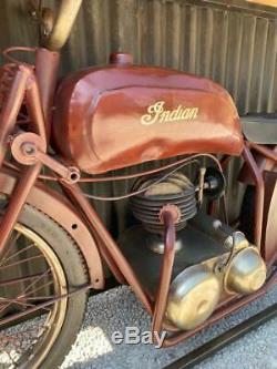 Moto Indian Home Bar / Comptoir De Magasin / Bahut Style Rétro Vintage Bike