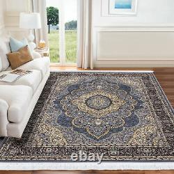 Nouveaux tapis vintage traditionnels grands pour salon et chambre, tapis de sol