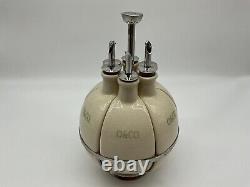 Oliviers & Co Caddy à Huiles de Cuisine Vintage Creut Ensemble de Porte-Huiles MCM Collectible
